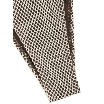 ZAFUL Multiway Triangle Bikini with Fishnet Design