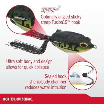 Berkley Swamp Lord Frog Lure for Bass Fishing