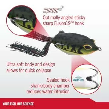 Berkley Swamp Lord Frog Lure for Bass Fishing