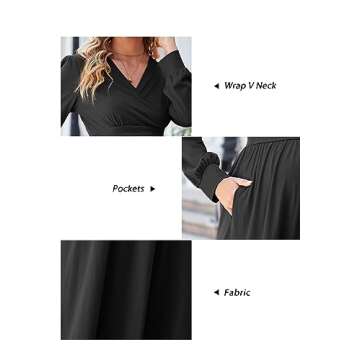 OUGES Maternity Maxi Dress for Baby Showers & More