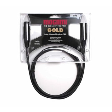Mogami Gold XLR Microphone Cable with Lifetime Warranty