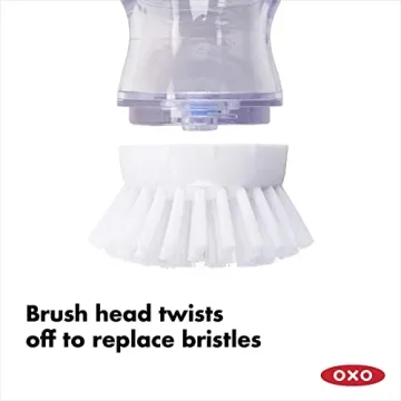 OXO Good Grips Soap Dispensing Palm Brush Storage Set
