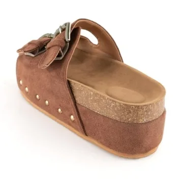 JORISTIMO Women's Stylish Cork Flatform Sandals Online