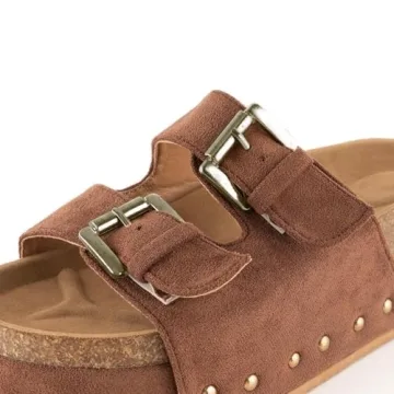 JORISTIMO Women's Stylish Cork Flatform Sandals Online