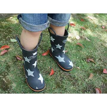 Outee Rubber Kids Rain Boots