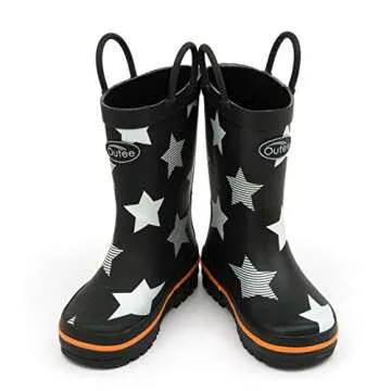 Outee Rubber Kids Rain Boots