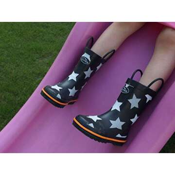 Outee Rubber Kids Rain Boots