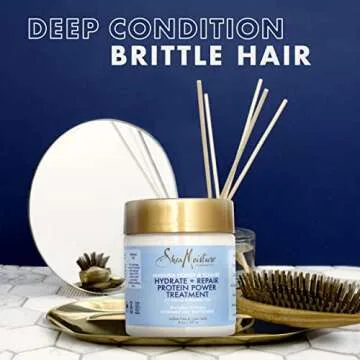 SheaMoisture Manuka Honey & Yogurt Hair Treatment 8 Oz