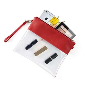 Vorspack Clear Crossbody Bag for Festivals and Sports