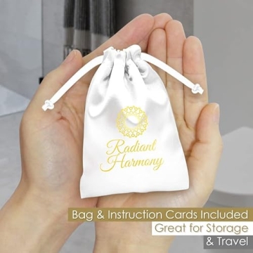 Radiant Harmony Gua Sha - Authentic Rose Quartz Facial Tool