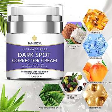 Famirosa Dark Spot Corrector Cream for Radiant Skin
