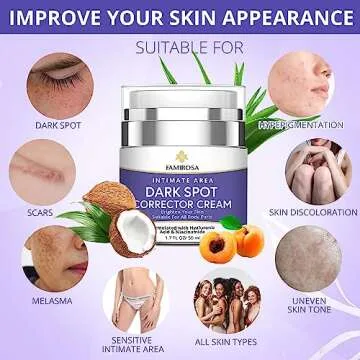 Famirosa Dark Spot Corrector Cream for Radiant Skin