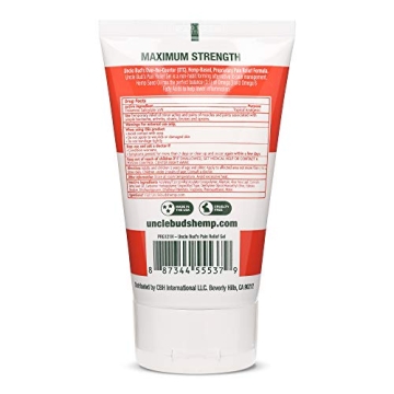 Uncle Bud’s Hemp Pain Relief Gel for Arthritis & Joints
