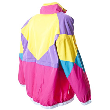 Funny Guy Mugs Retro Neon Windbreaker for All