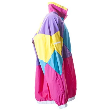 Funny Guy Mugs Retro Neon Windbreaker for All