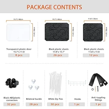 HOMIDEC 8 Tier Shoe Rack for 32 Pairs of Shoes