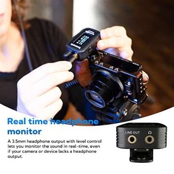 Saramonic Blink500 Pro: Mini Wireless Mic with Charging Case