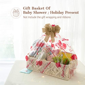 Mkono Macrame Storage Baskets for Stylish Organization