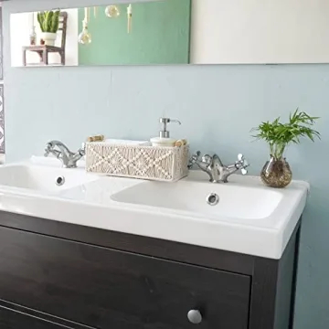 Mkono Macrame Storage Baskets for Stylish Organization