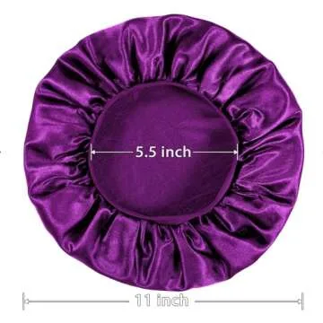 Cute Satin Bonnet Set for Kids - Frizz-Free Sleeping Caps