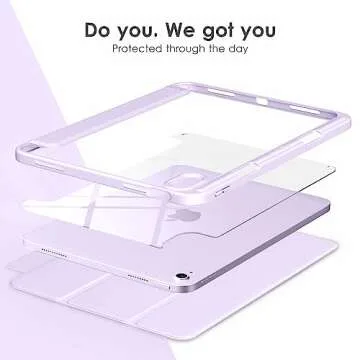 Stylish VIKESI Clear Case for iPad 11-inch 2025 & 10.9-inch 2022