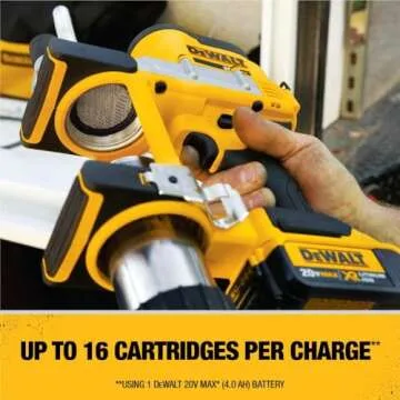 DEWALT 20V MAX Powerful Grease Gun Kit