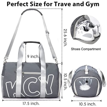 Versatile KCY Sports Gym Bag - Perfect for Anyone