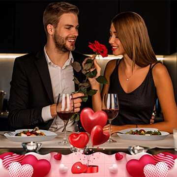 Suclain 12 Pcs Heart Shaped Bowl Ceramic Dinner Plates 7.4 Inch Serving Dish Saucers Plates Porcelain Salad Appetizer Plates Sushi Dipping Dessert Bowl for Christmas Valentine's Day (White)