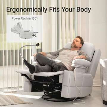 MAMAZING Chair for Nursing with Adjustable Armrests