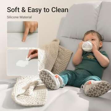 MAMAZING Chair for Nursing with Adjustable Armrests