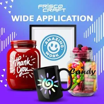 Frisco Craft Premium Tack Clear Transfer Tape for Vinyl with Paper Backing - Perfect for Self Adhesive Vinyl for Signs, Decals, Holographic Vinyl & More (Original Clear, 12" x 50 ft)