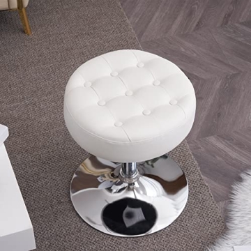 Furniliving Adjustable Swivel Makeup Stool - Stylish Comfort