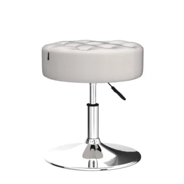 Furniliving Adjustable Swivel Makeup Stool - Stylish Comfort