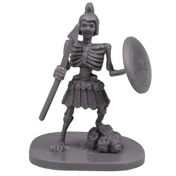 Monster Fantasy Creature Mini Action Figure Playset - 98pcs Toy Miniatures w 14 Unique Designs - Dragons, Wizards, Orcs, & More- XL 1/32 Scale Compatible with Dungeons and Dragons and Other RPG Games