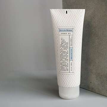 Archive Yet To Be Written Shower Gel All Natural Moisturizing Body Wash for Men & Women Lightly Scented 8 Fl oz