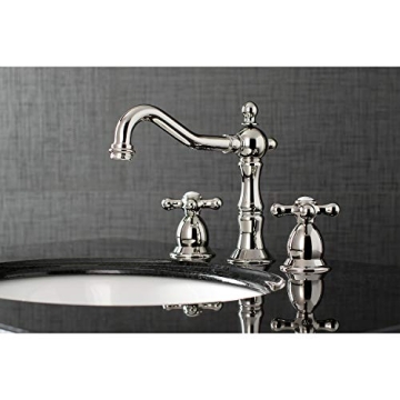 Kingston Brass Heritage Widespread Bathroom Faucet with Style