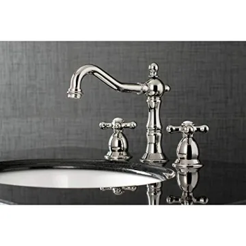 Kingston Brass Heritage Widespread Bathroom Faucet with Style