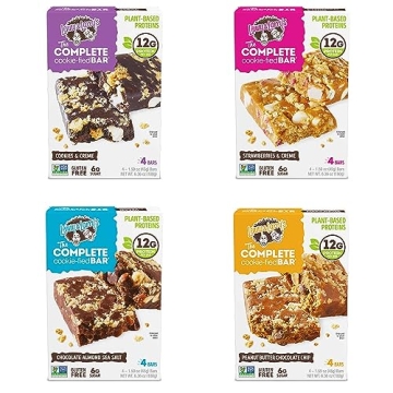 Lenny & Larry's 16 Vegan Protein Bar Variety Pack