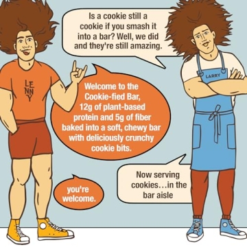 Lenny & Larry's 16 Vegan Protein Bar Variety Pack