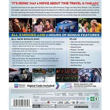 Back to the Future Trilogy - Timeless Classic Blu-ray Collection