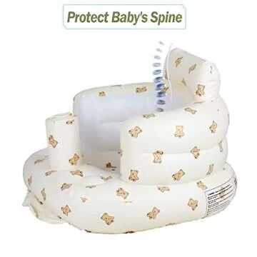 AirSwim Inflatable Baby Chair for 3 Months and Up
