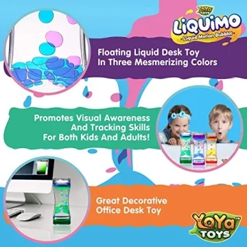 YoYa Toys Liquid Motion Bubbler - Calming Toy for Kids & Adults