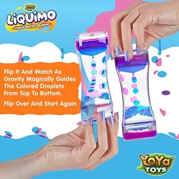 YoYa Toys Liquid Motion Bubbler - Calming Toy for Kids & Adults