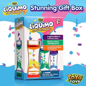 YoYa Toys Liquid Motion Bubbler - Calming Toy for Kids & Adults
