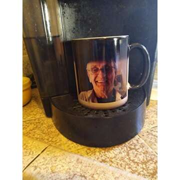 Custom Photo Color Changing Coffee Mug Cup, Custom image Mug Changes to Blank when Cold and Image shows when Hot, heat changing mugs, color changing coffee mugs (11oz)