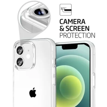TENOC iPhone 12 & 12 Pro Clear Shockproof Case
