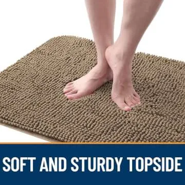 OLANLY Non-Slip Dog Door Mat - Soft & Absorbent