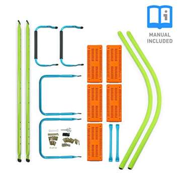 Pure Fun Rocker Kids Seesaw, Indoor or Outdoor, Ages 3 to 7, Multi Color