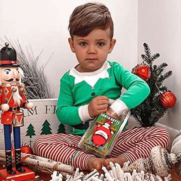 Santa Butts Gummy Cherry Fruit Jellies - Funny Holiday Candy