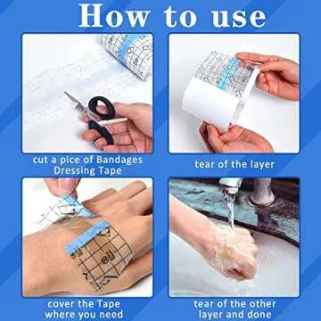 Obtain Transparent Waterproof Adhesive Tattoo Bandage